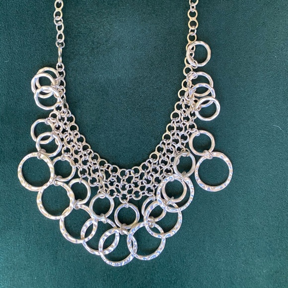 Silver cage necklace - Picture 4 of 5
